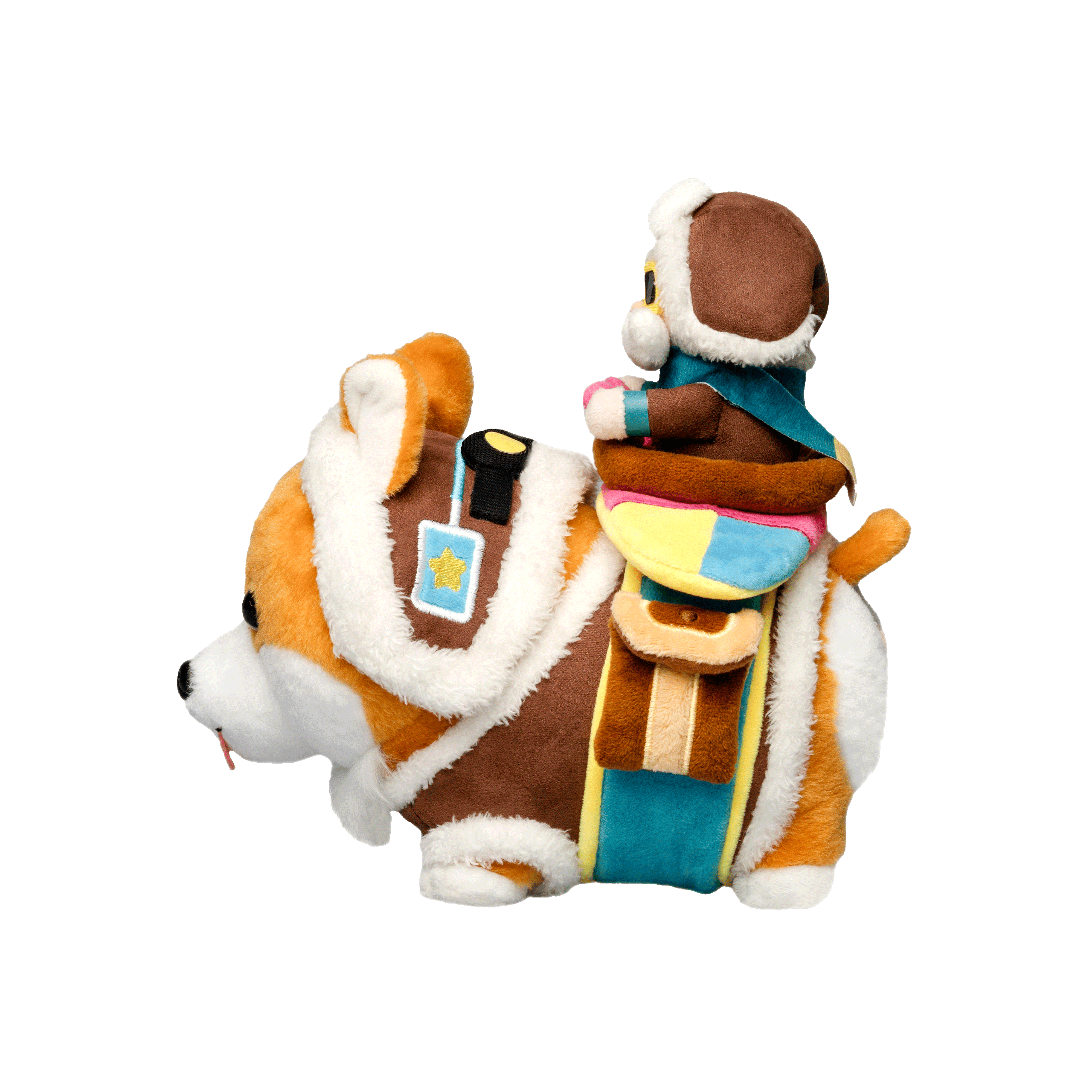 Peluche de Corki corgi