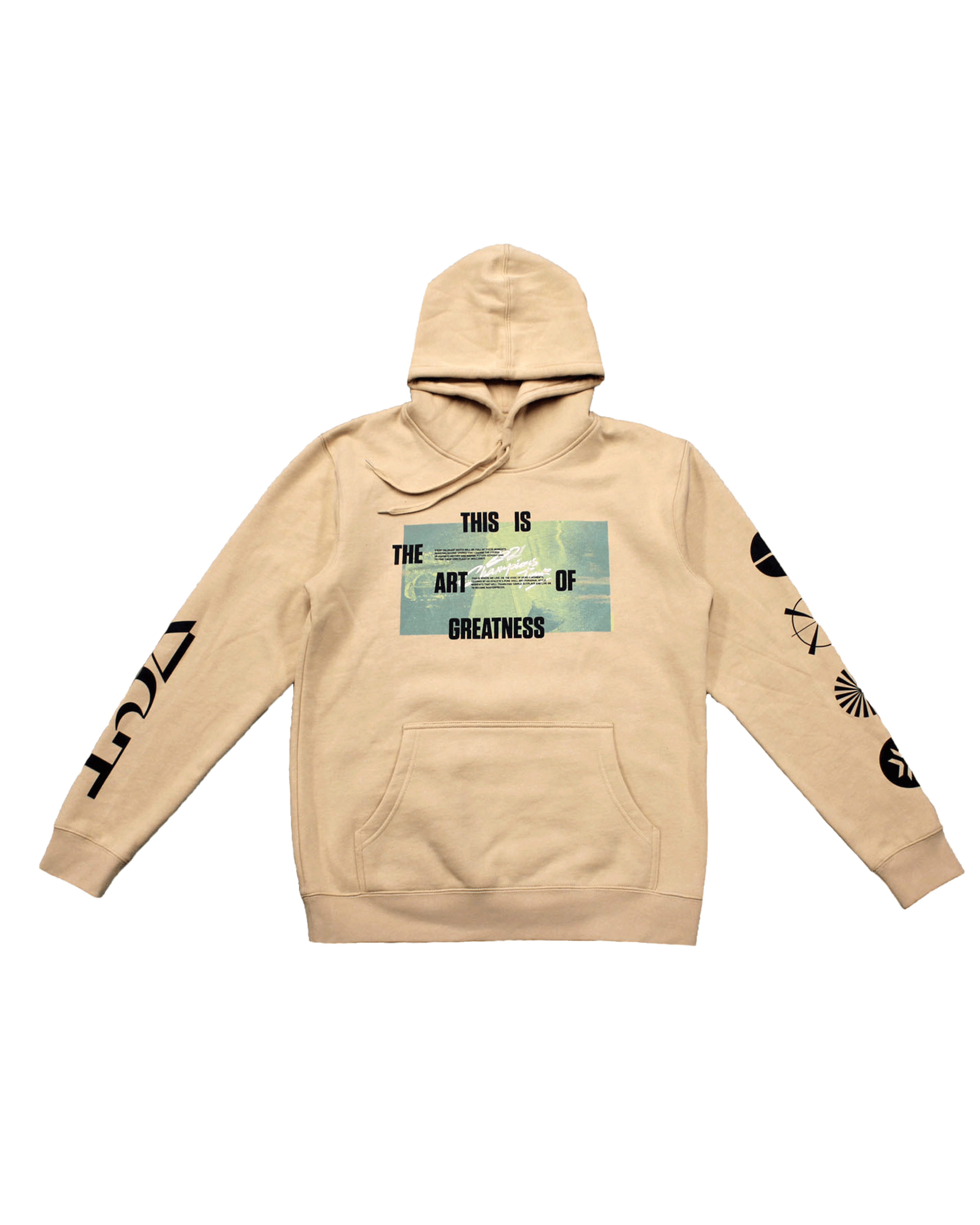 Champions 2021 "Art of Greatness" Hoodie (Unisex) // Gold Edition