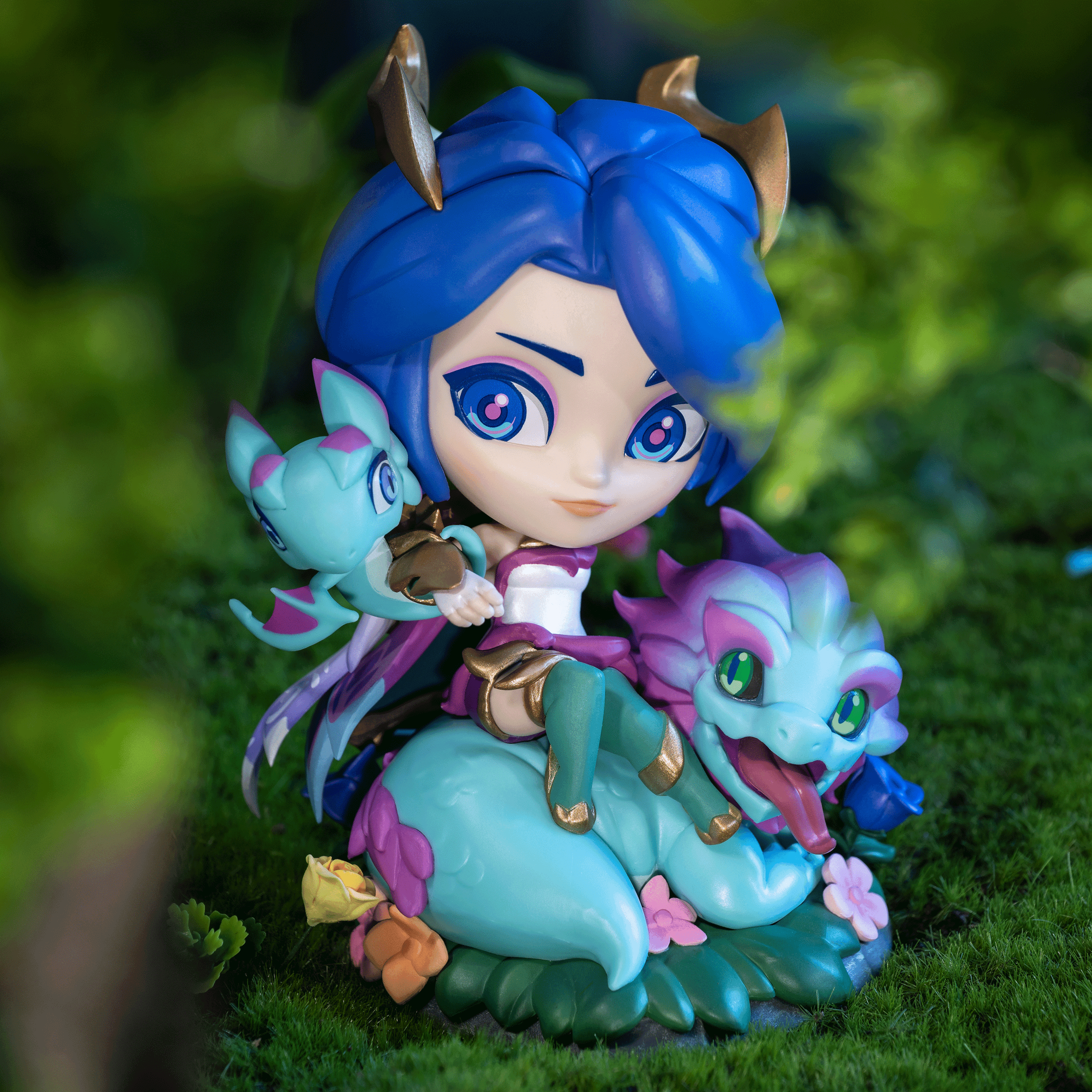 Fae Dragon Ashe Figure