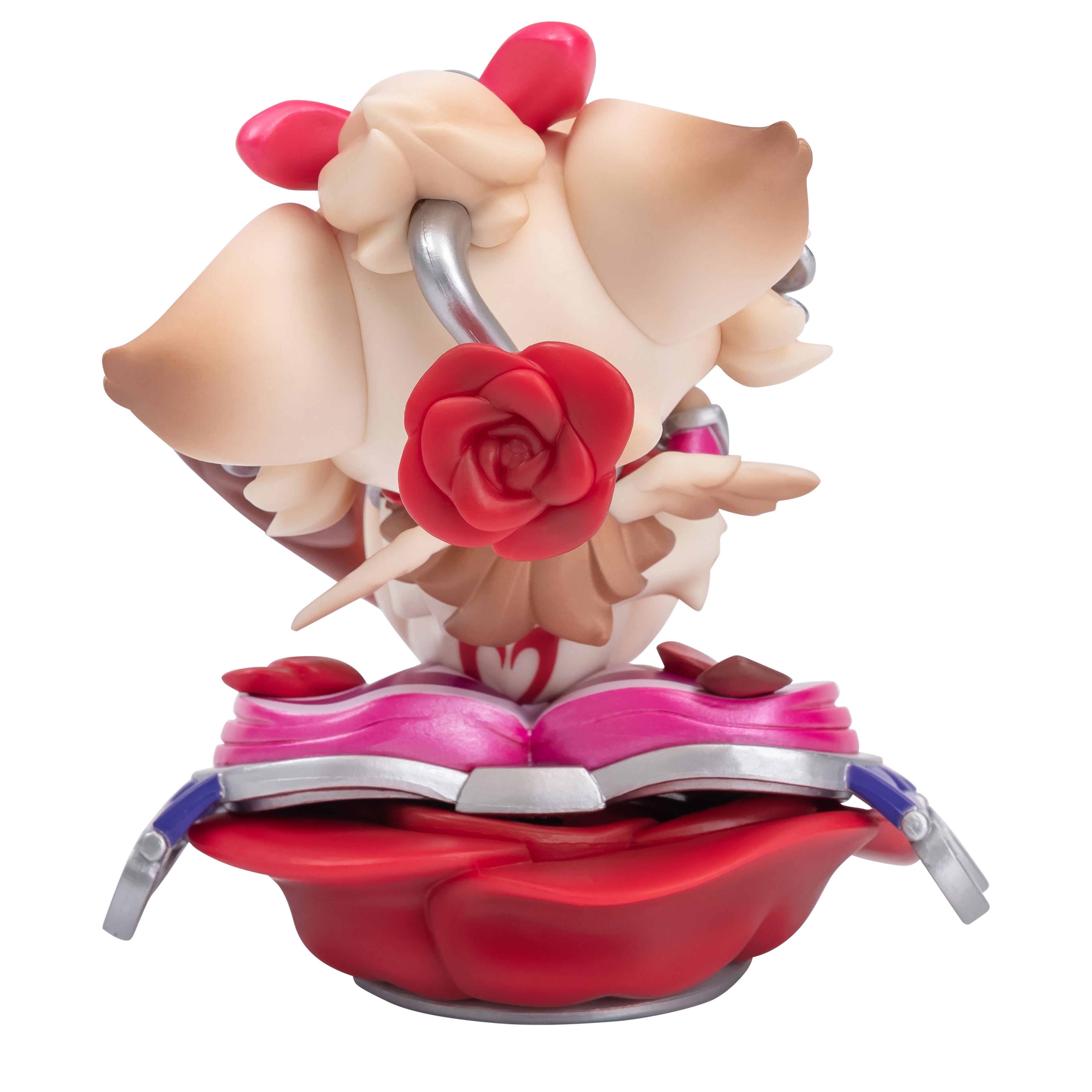 Figurine Chroma rubis Yuumi cœur-de-cible