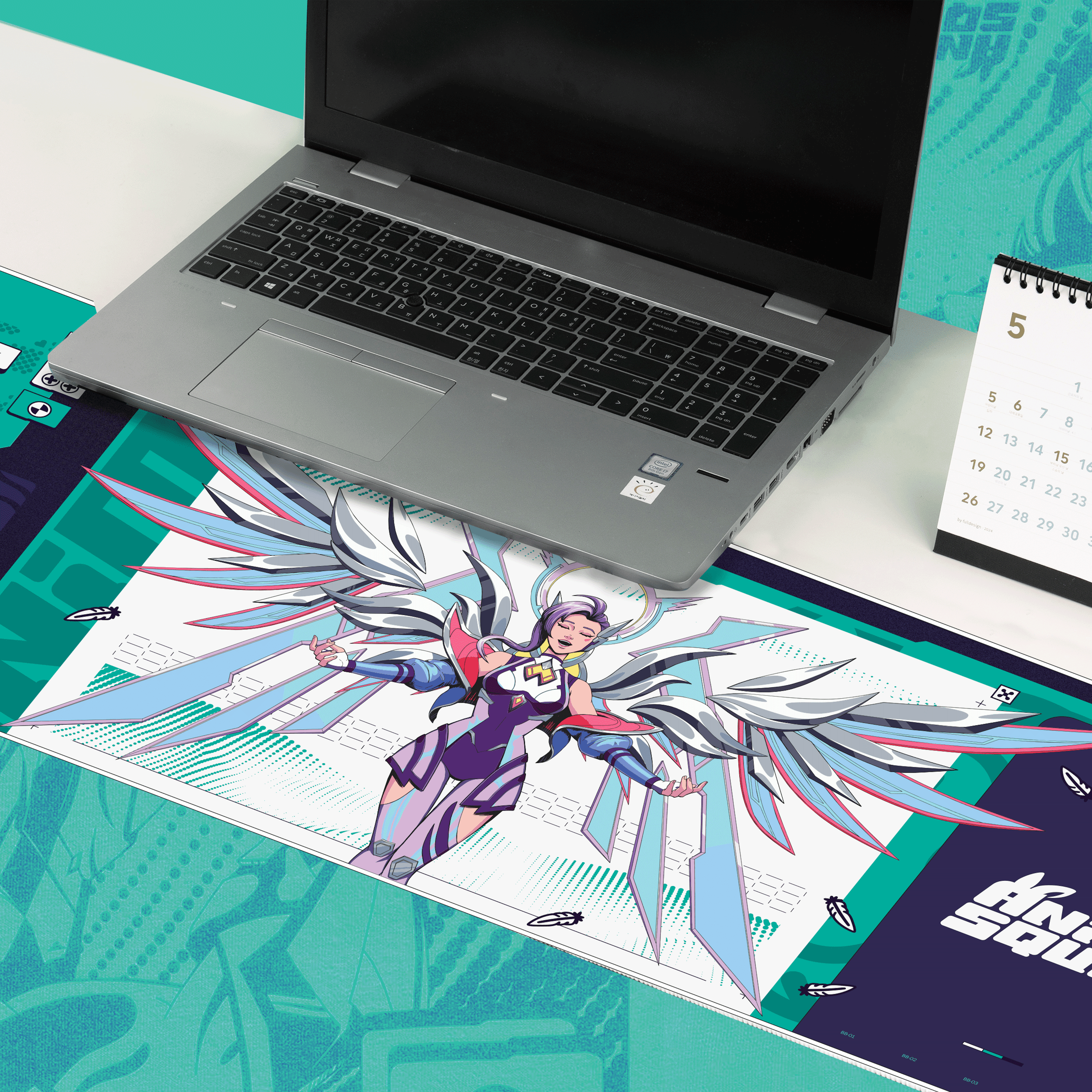 Mousepad XL Seraphine din Echipa Anima