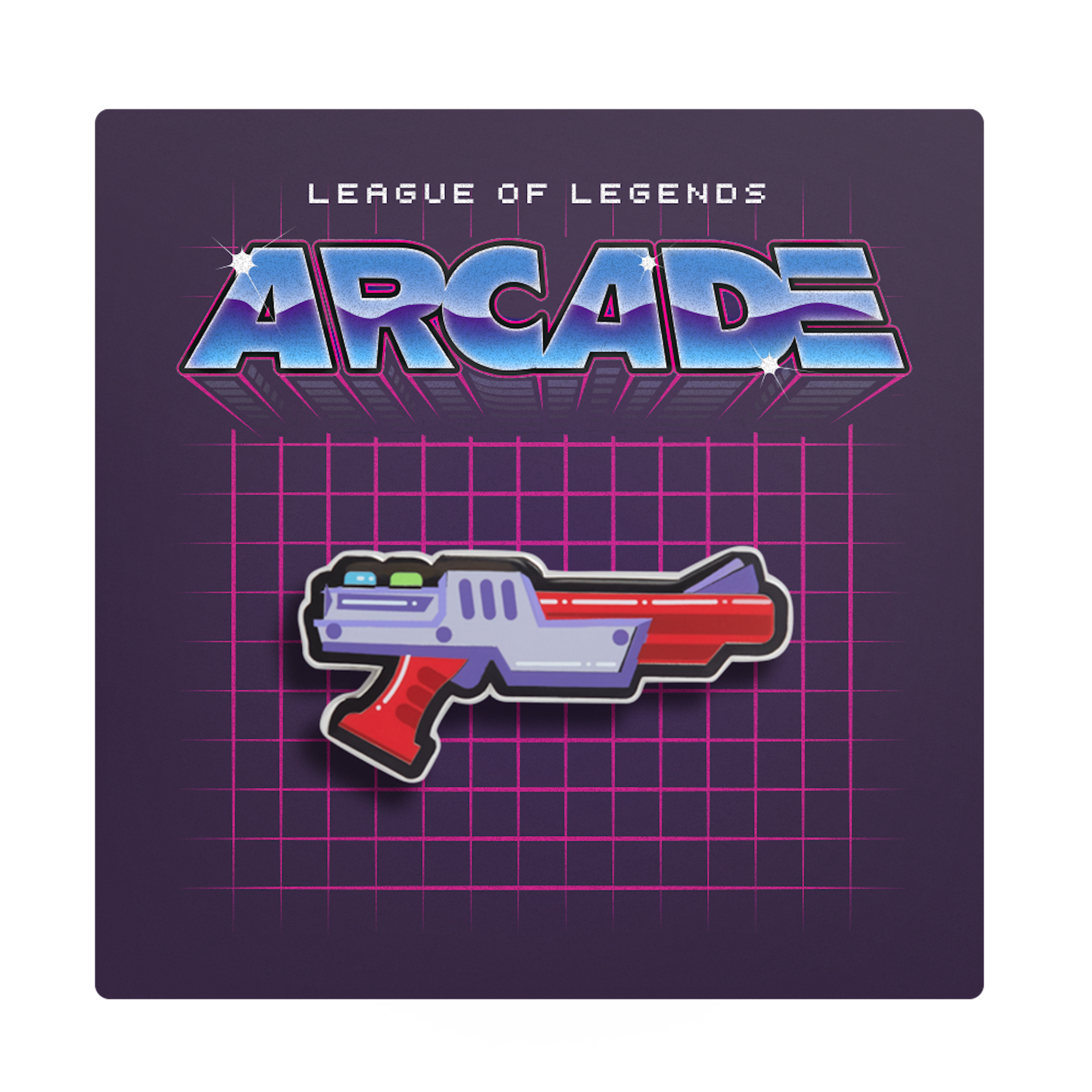 Arcade Hero Weapon Pin Pack