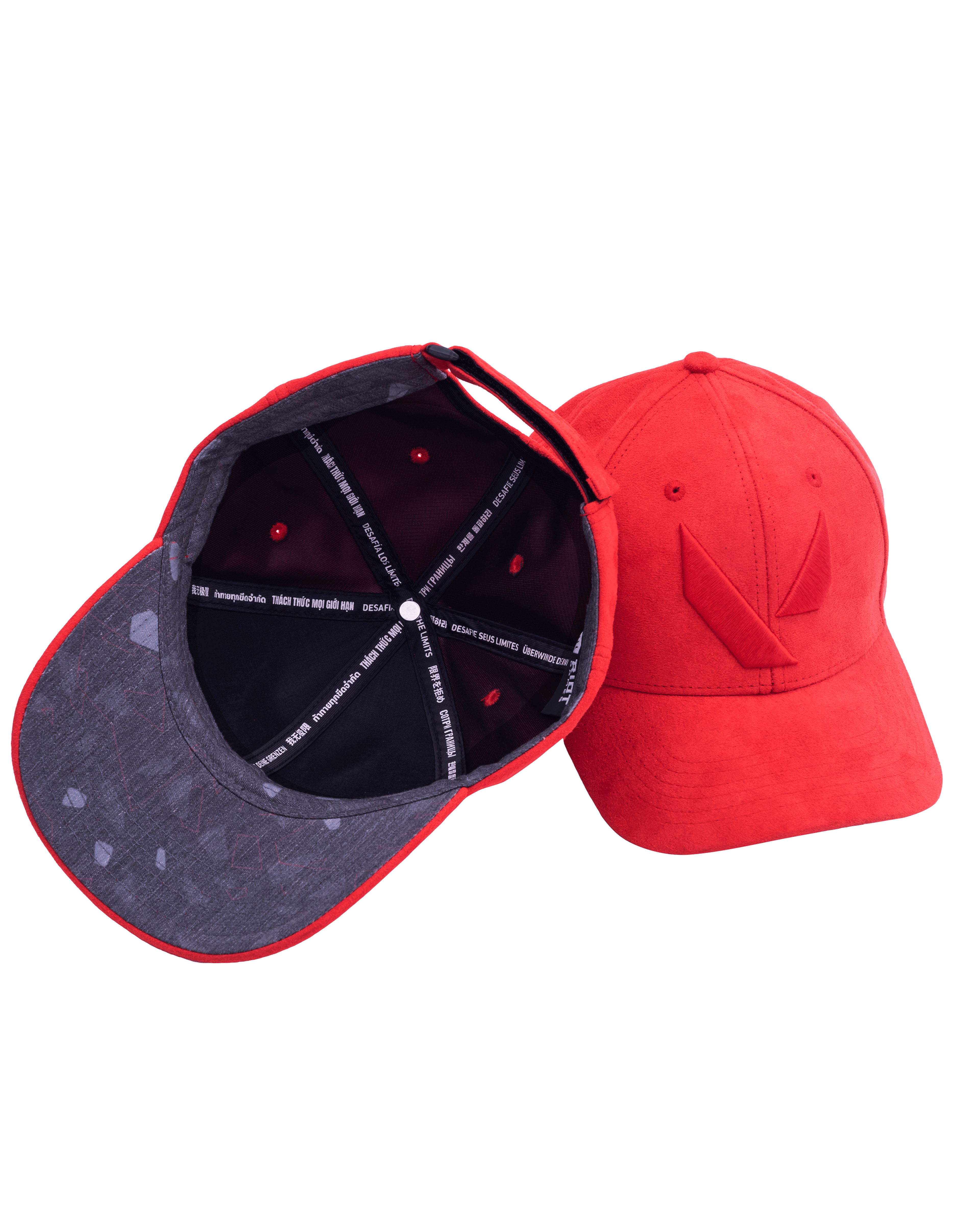 VALORANT "Defy The Limits" Baseball Cap (Red)