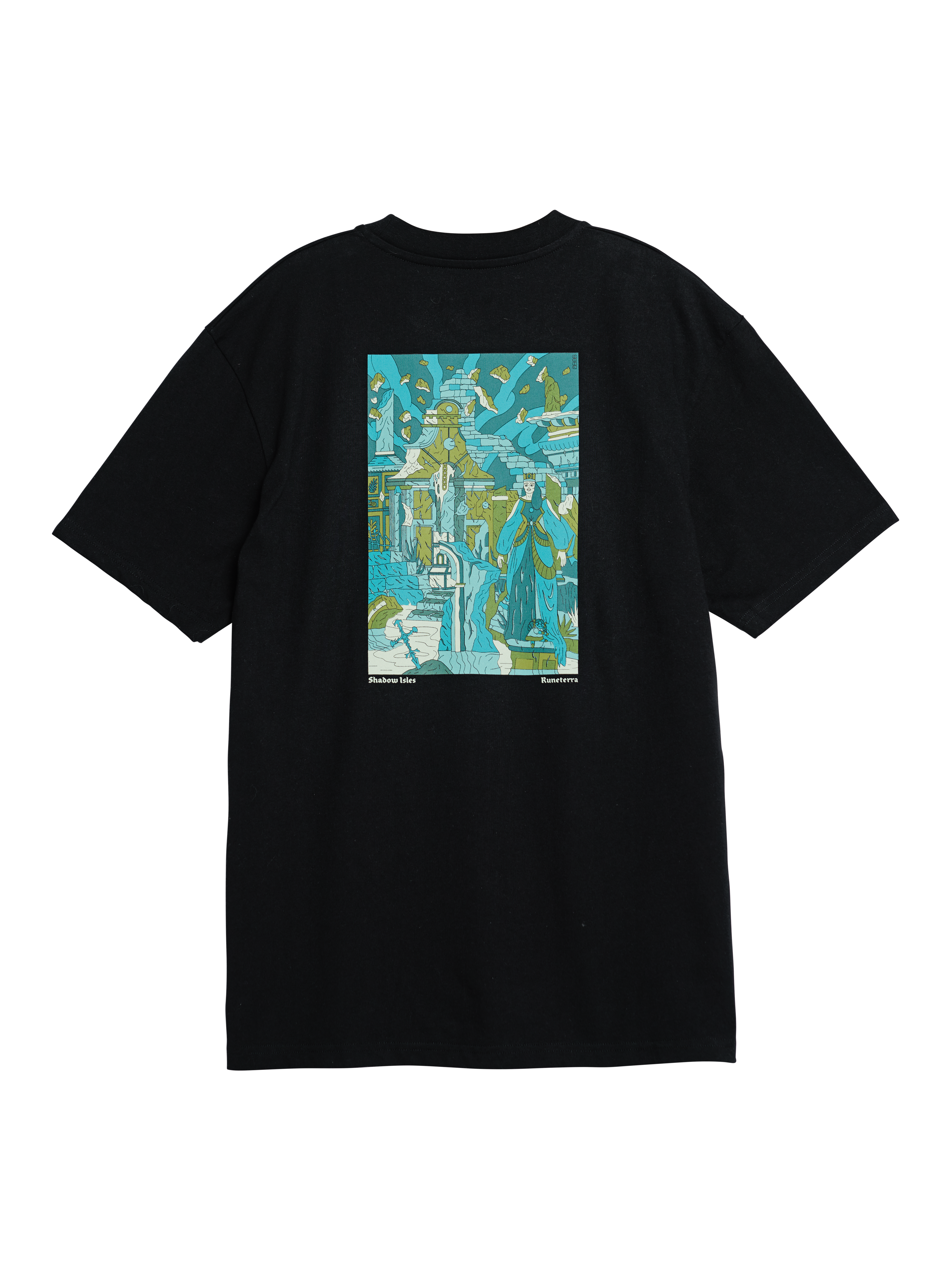 T-Shirt „Schatteninseln“ von FULLLIFE