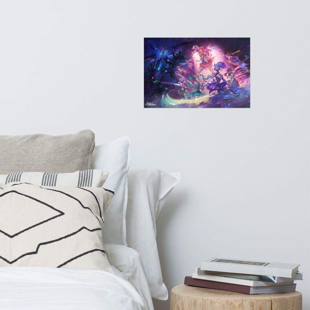 Star Guardian 2022 League of Legends Key Visual Poster 12x18 unframed base