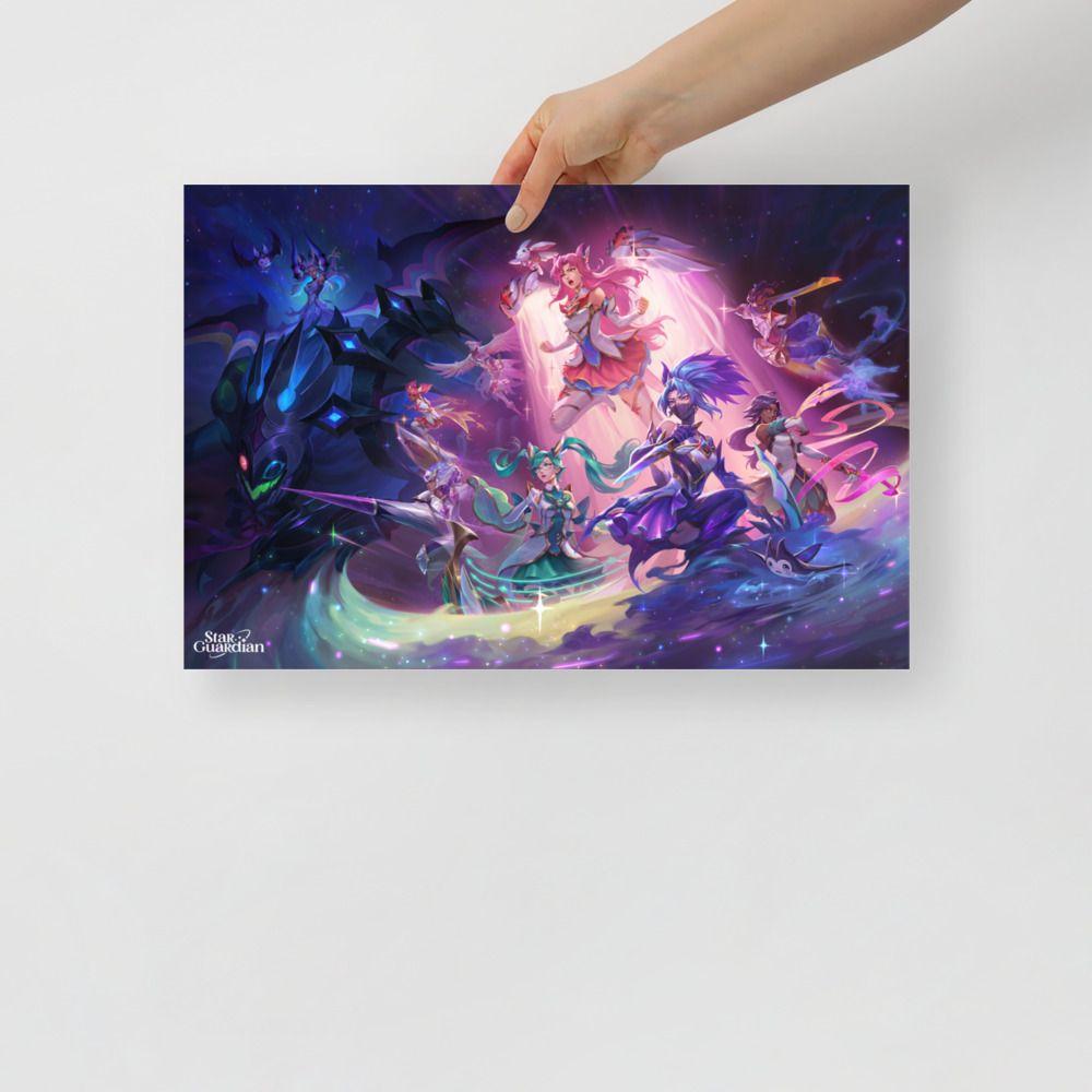 Star Guardian 2022 League of Legends Key Visual Poster 12x18 unframed base
