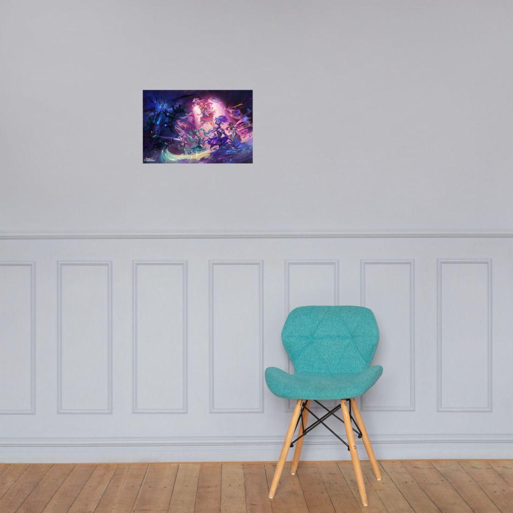 Star Guardian 2022 League of Legends Key Visual Poster 12x18 unframed base