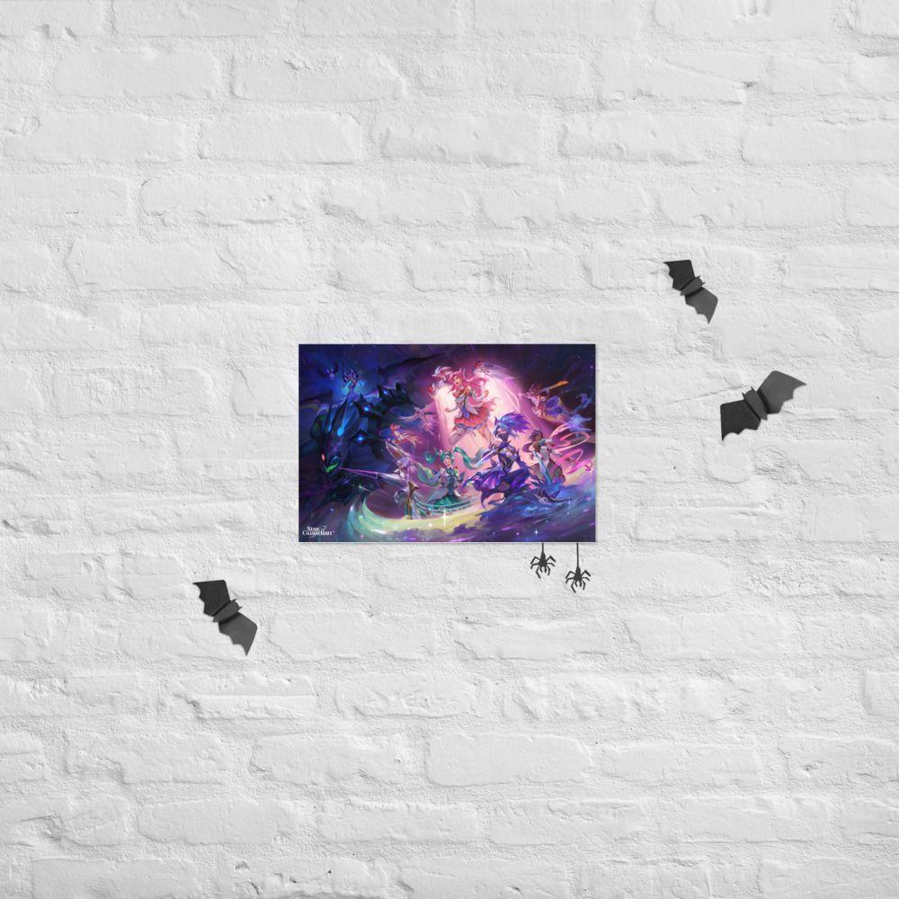 Star Guardian 2022 League of Legends Key Visual Poster 12x18 unframed base