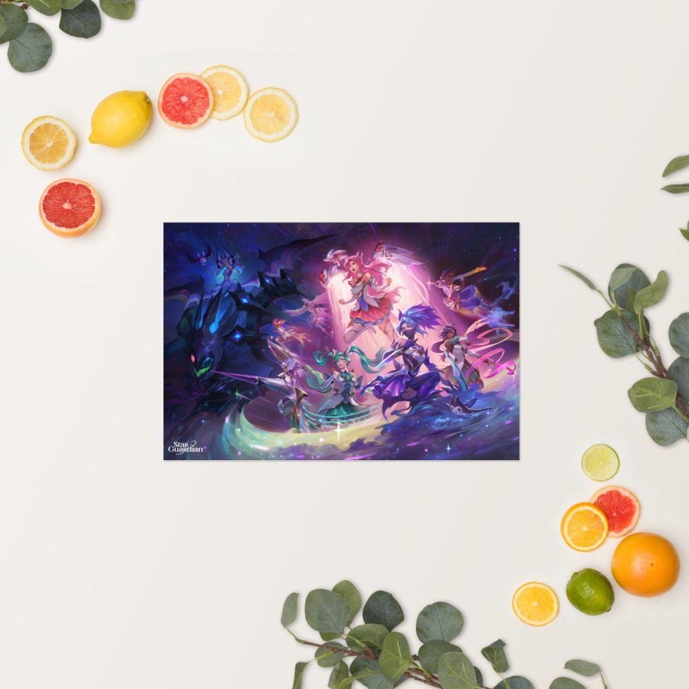 Star Guardian 2022 League of Legends Key Visual Poster 12x18 unframed base