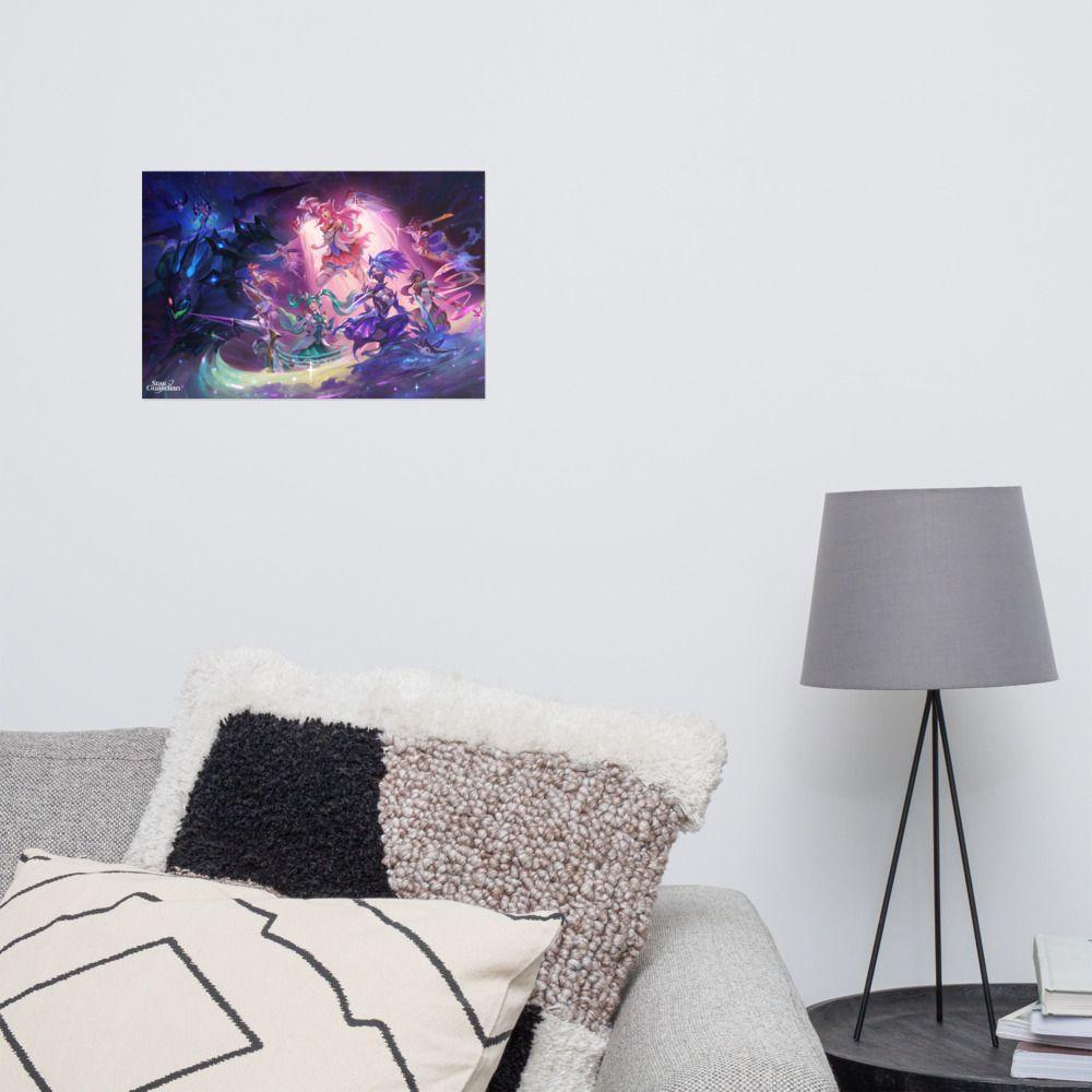 Star Guardian 2022 League of Legends Key Visual Poster 12x18 unframed base