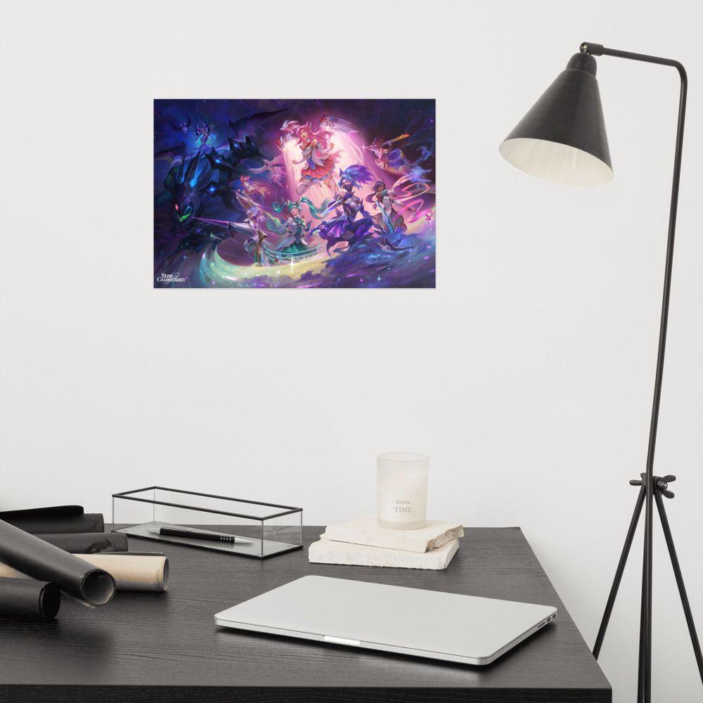 Star Guardian 2022 League of Legends Key Visual Poster 12x18 unframed base