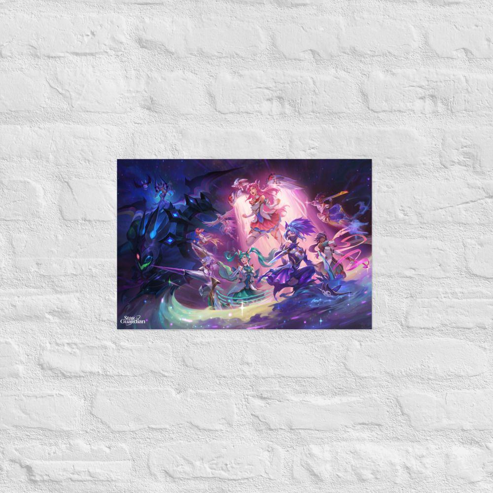 Star Guardian 2022 League of Legends Key Visual Poster 12x18 unframed base