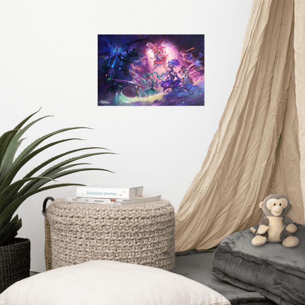 Star Guardian 2022 League of Legends Key Visual Poster 12x18 unframed base