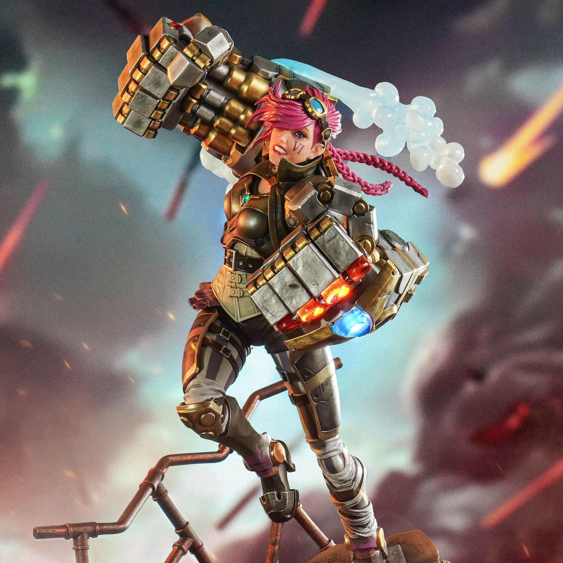 PureArts Jinx and Vi 1/6 Scale Statue Bundle | Riot Games Store