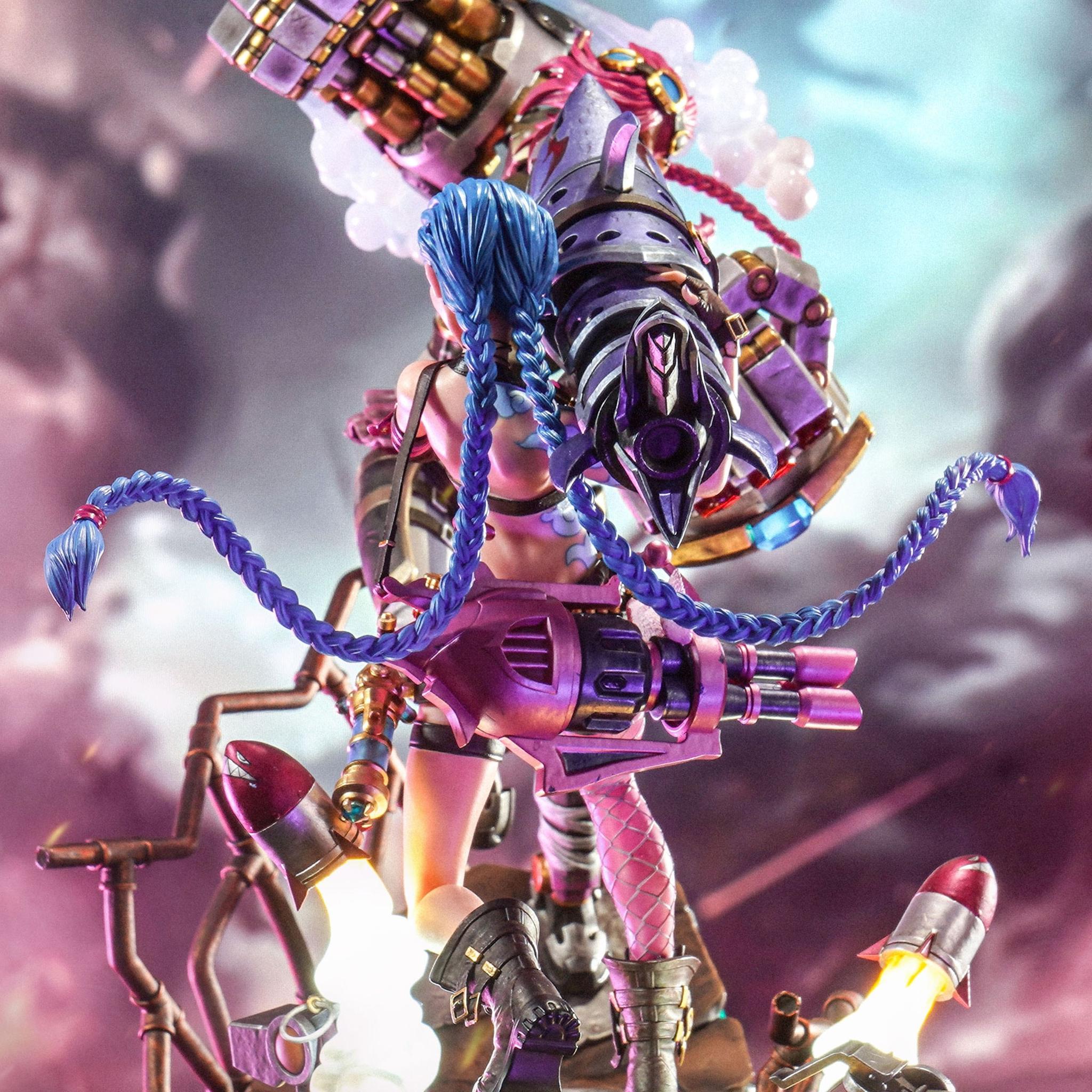 PureArts Jinx and Vi 1/6 Scale Statue Bundle | Riot Games Store