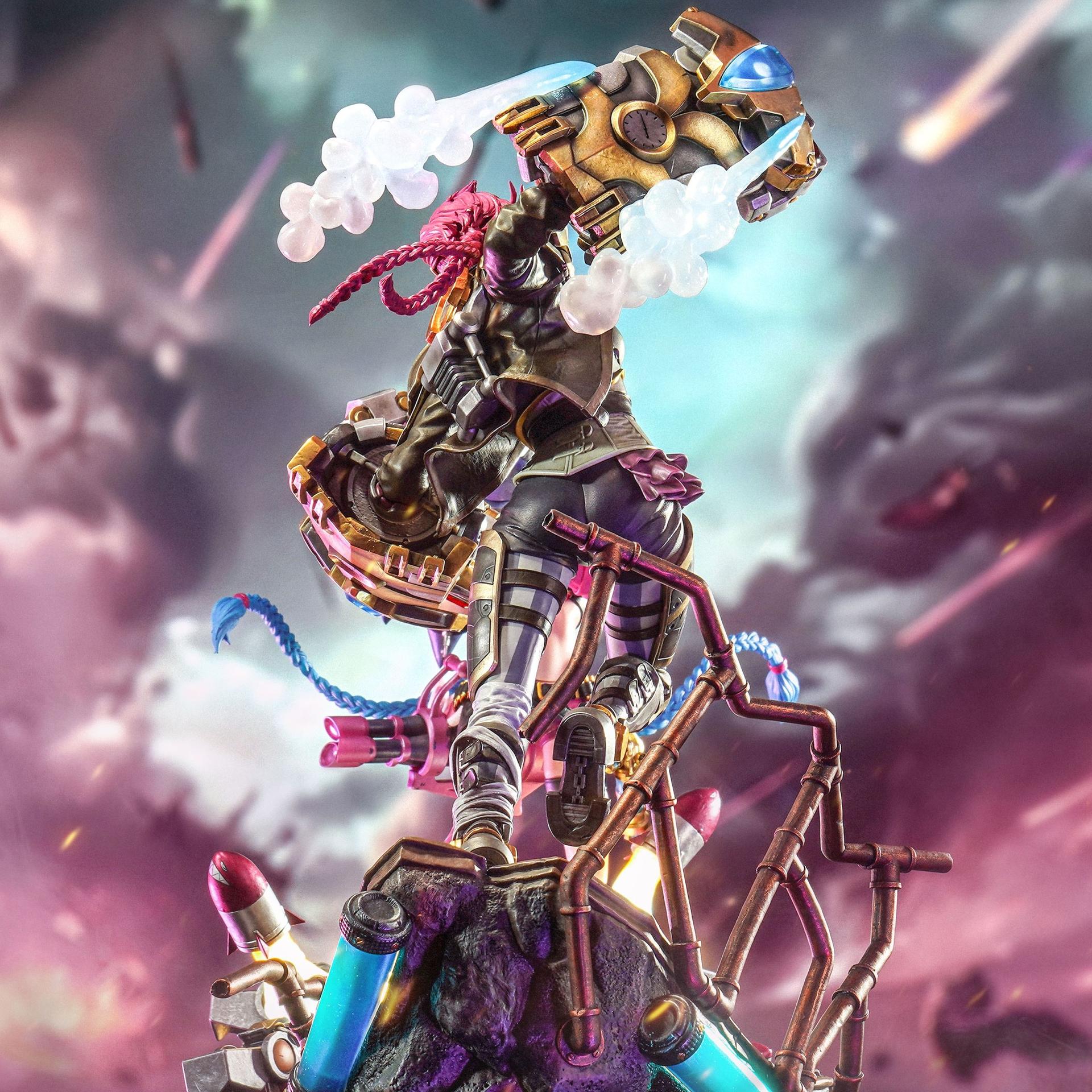 PureArts Jinx and Vi 1/6 Scale Statue Bundle | Riot Games Store