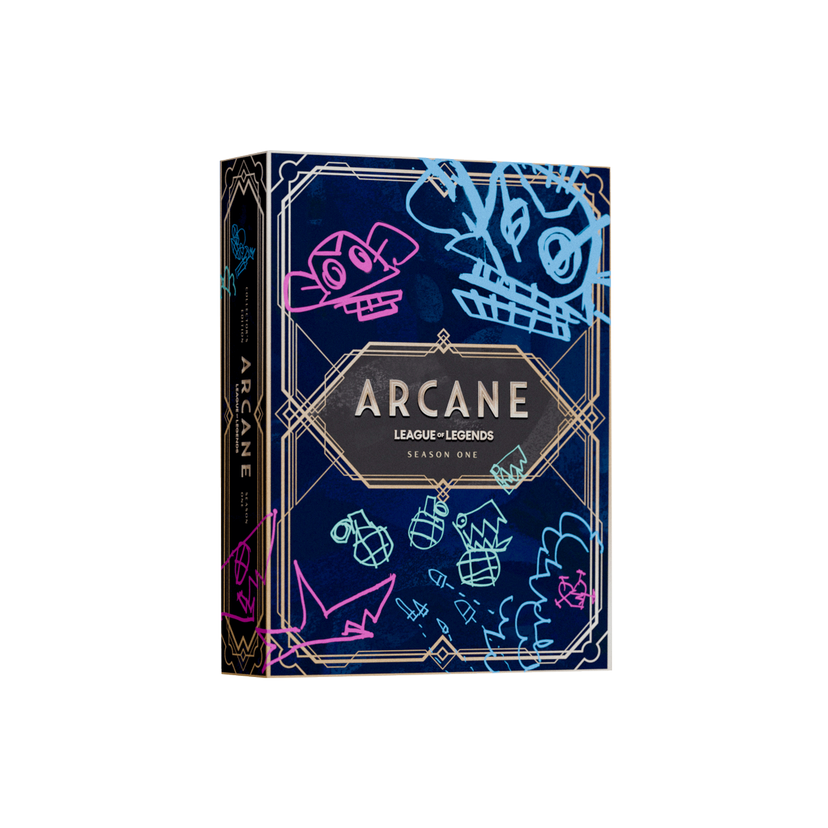 Set de la edición coleccionista de la temporada 1 de Arcane 4K UHD de ...