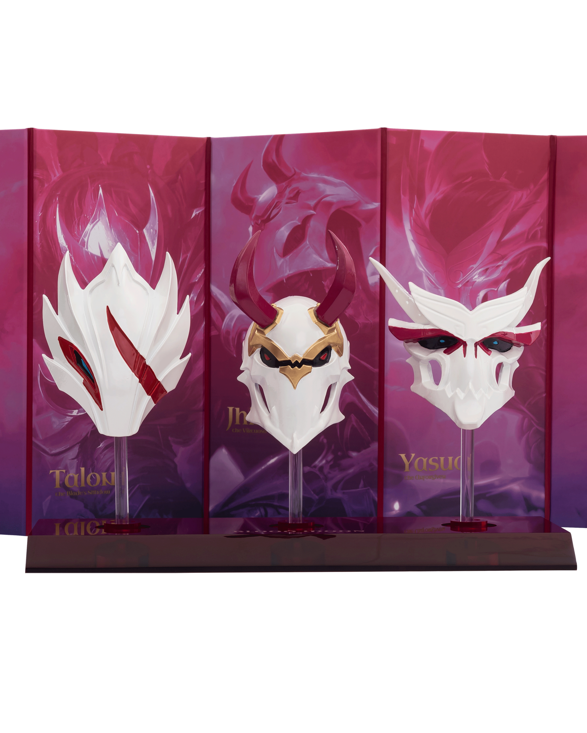 Byob Riot Mask Blood Moon Collectible Masks Set | Riot Games Store