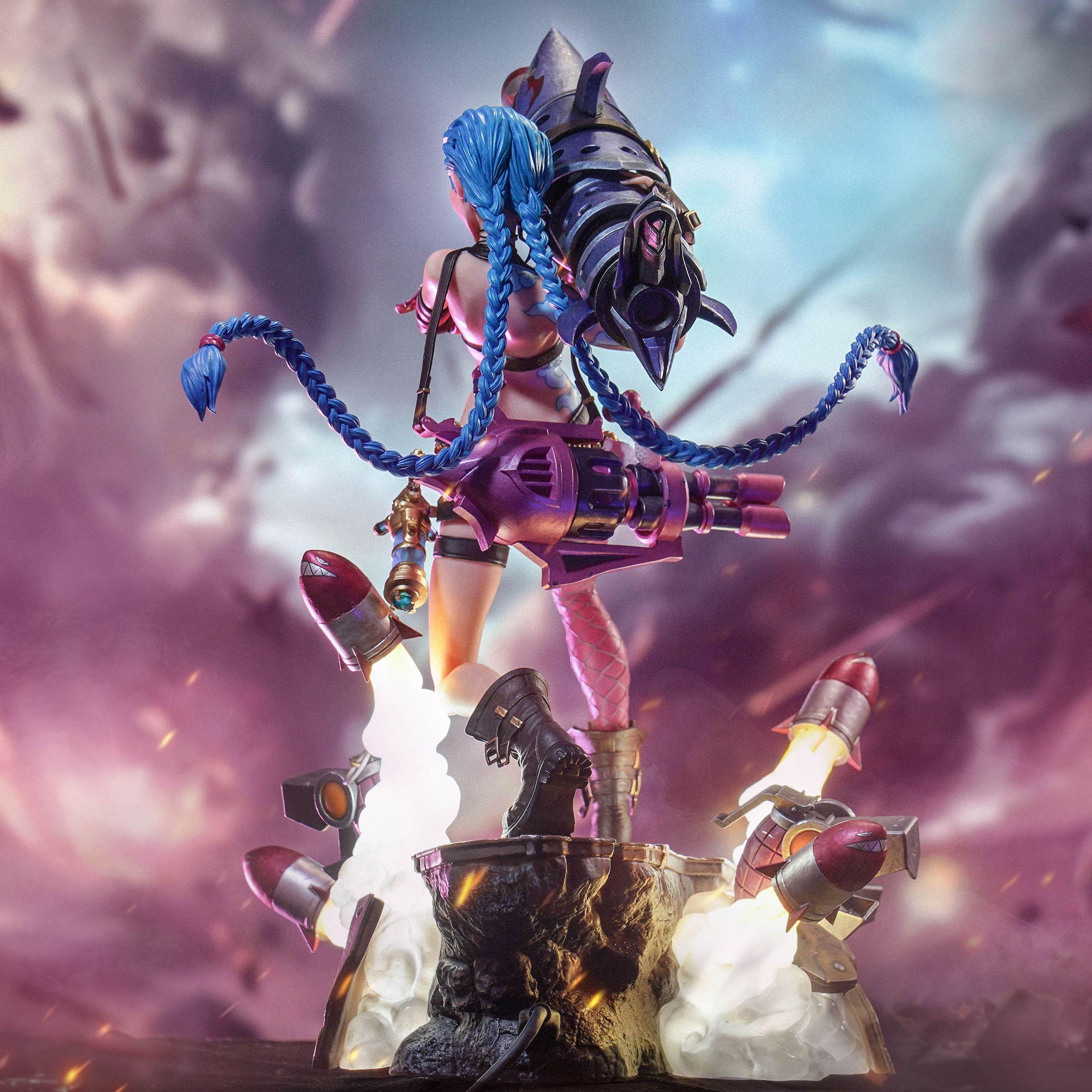 Jinx Ware PureArts Jinx 1/6 Scale Statue | Riot Games Store