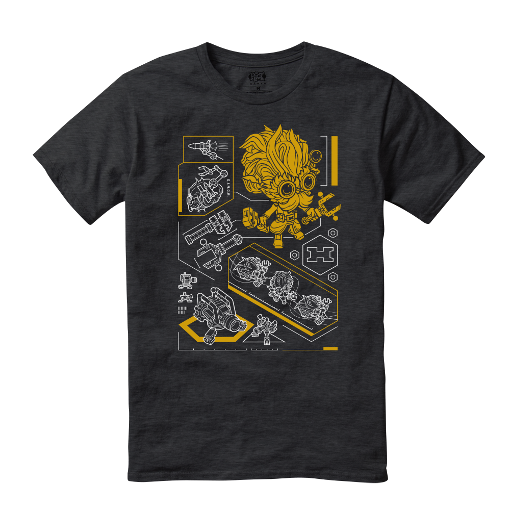 Heimerdinger Schematic Tee (Unisex) | Riot Games Store