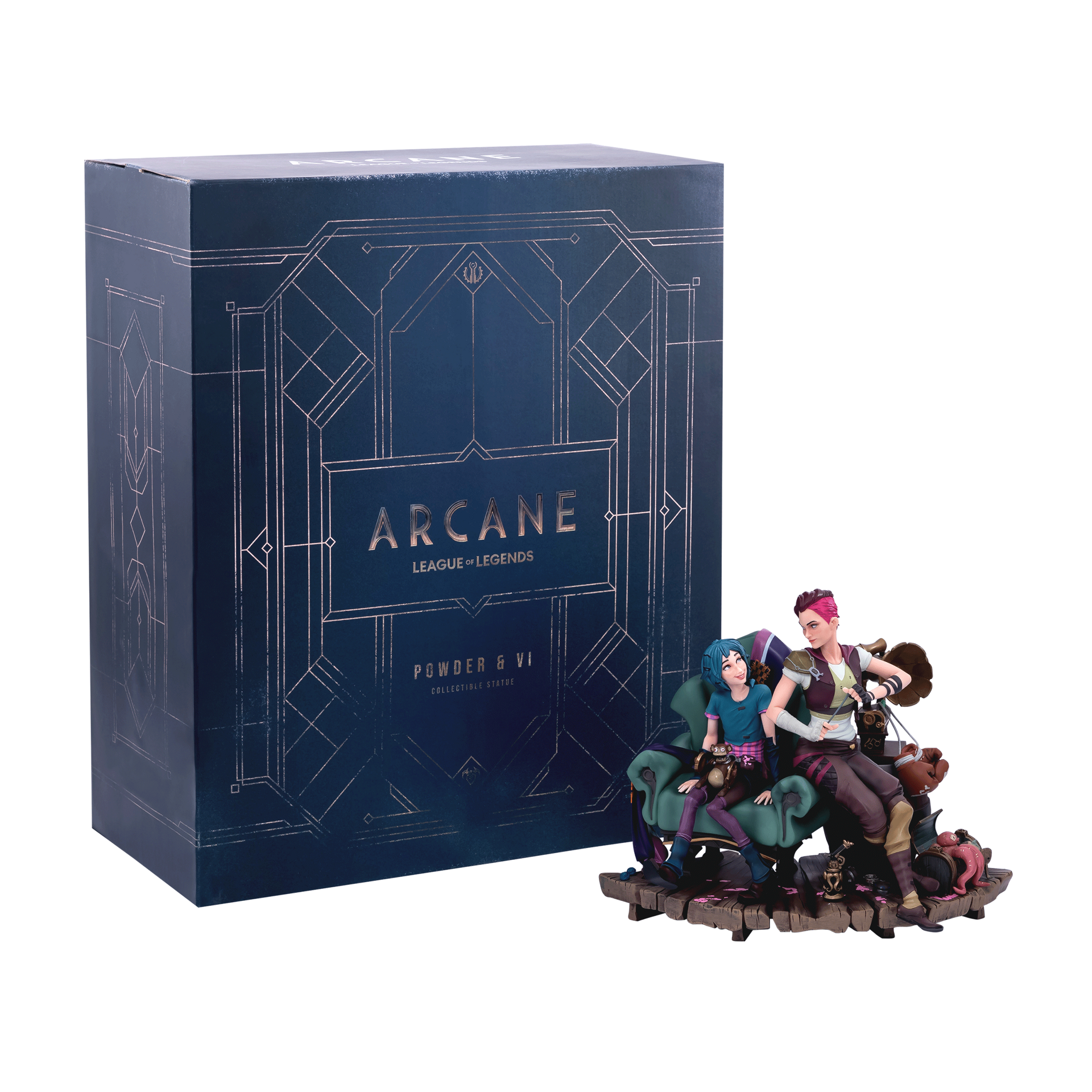 Arcane Powder & Vi 1/6 Statue | Riot Games Store