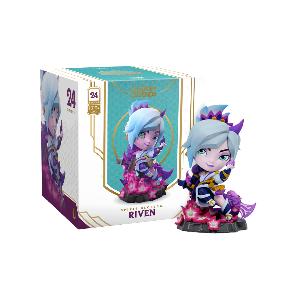 Spirits Riot Spirit Blossom Riven Figure | Riot Games Store