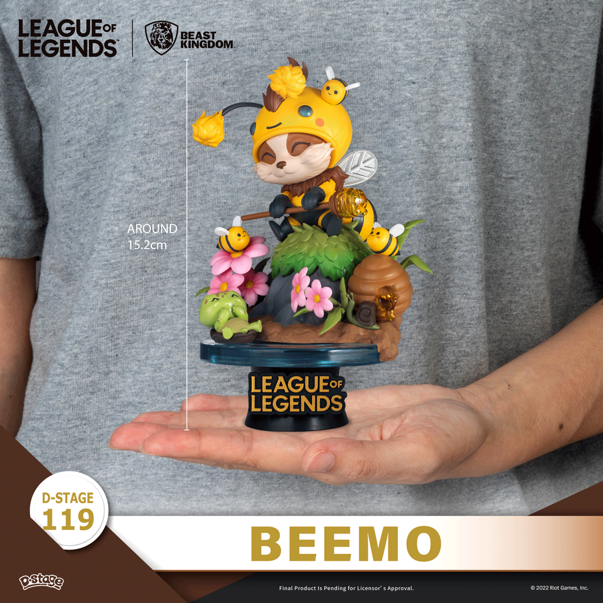 Beemog Beast Kingdom Diorama Stage Beemo & BZZZiggs Set | Riot Games Store