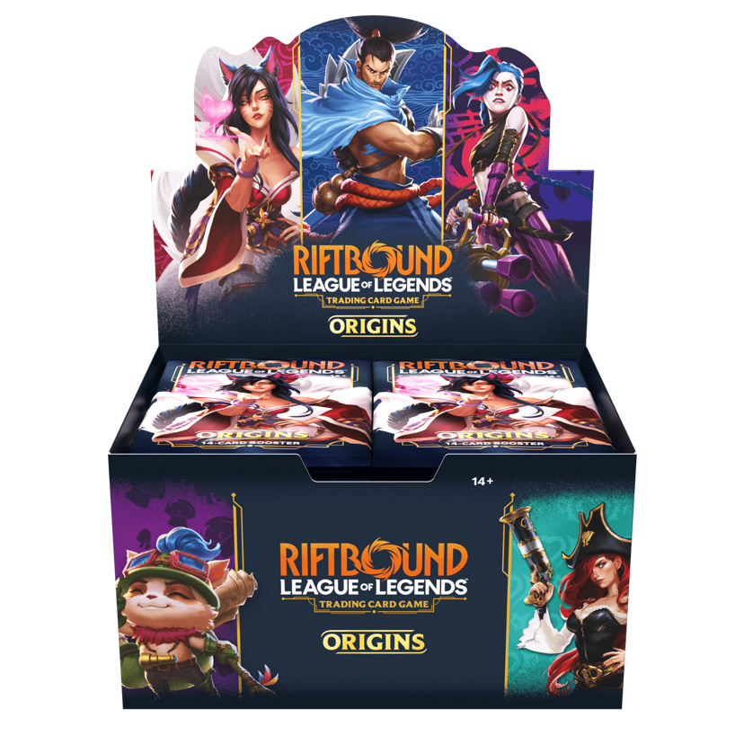 Display Riftbound: League of Legends TCG Origins | Boutique Riot Games