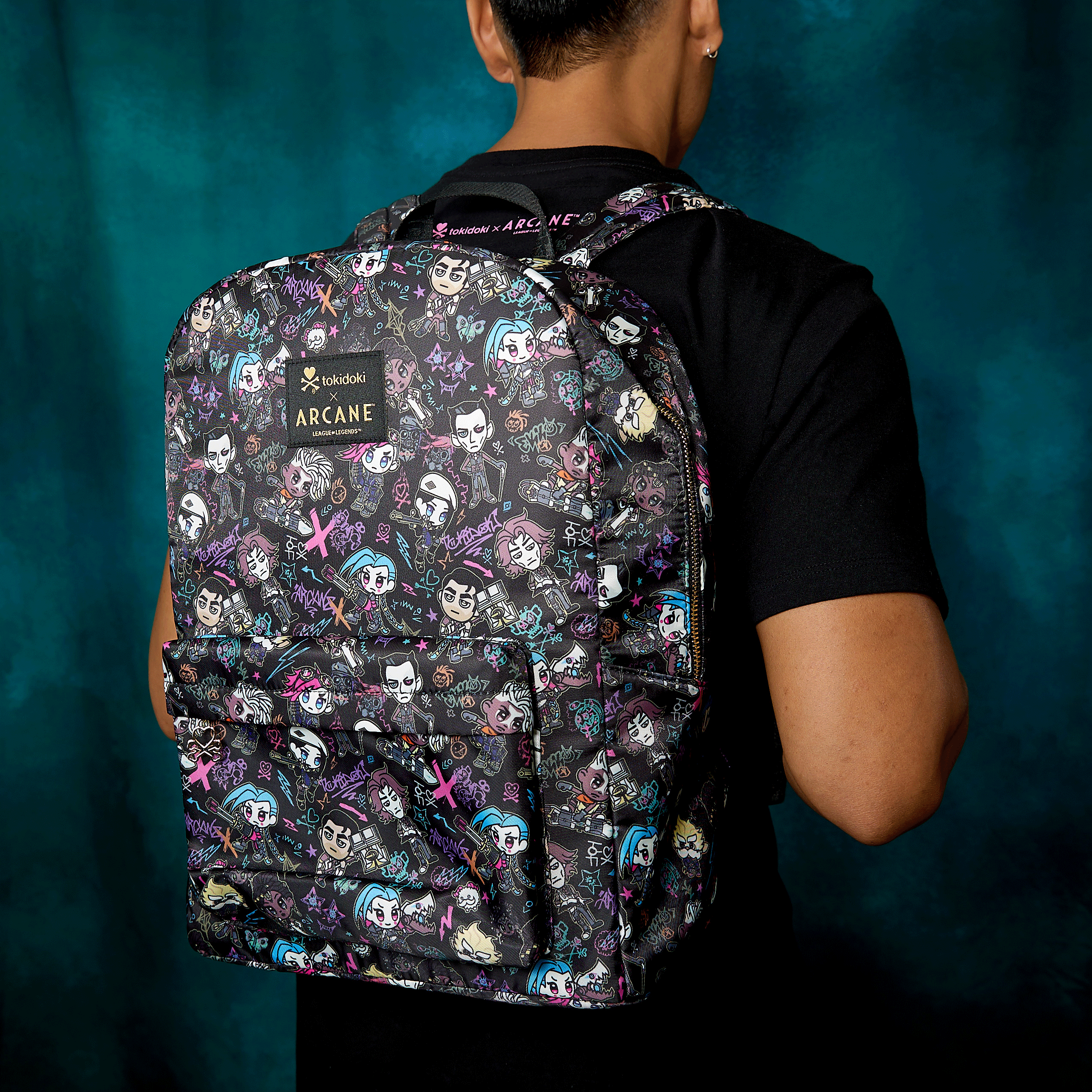 League of Legends 鞄 ARCANE RIOT アーケイン tokidoki x Arcane Backpack | Riot Games Store