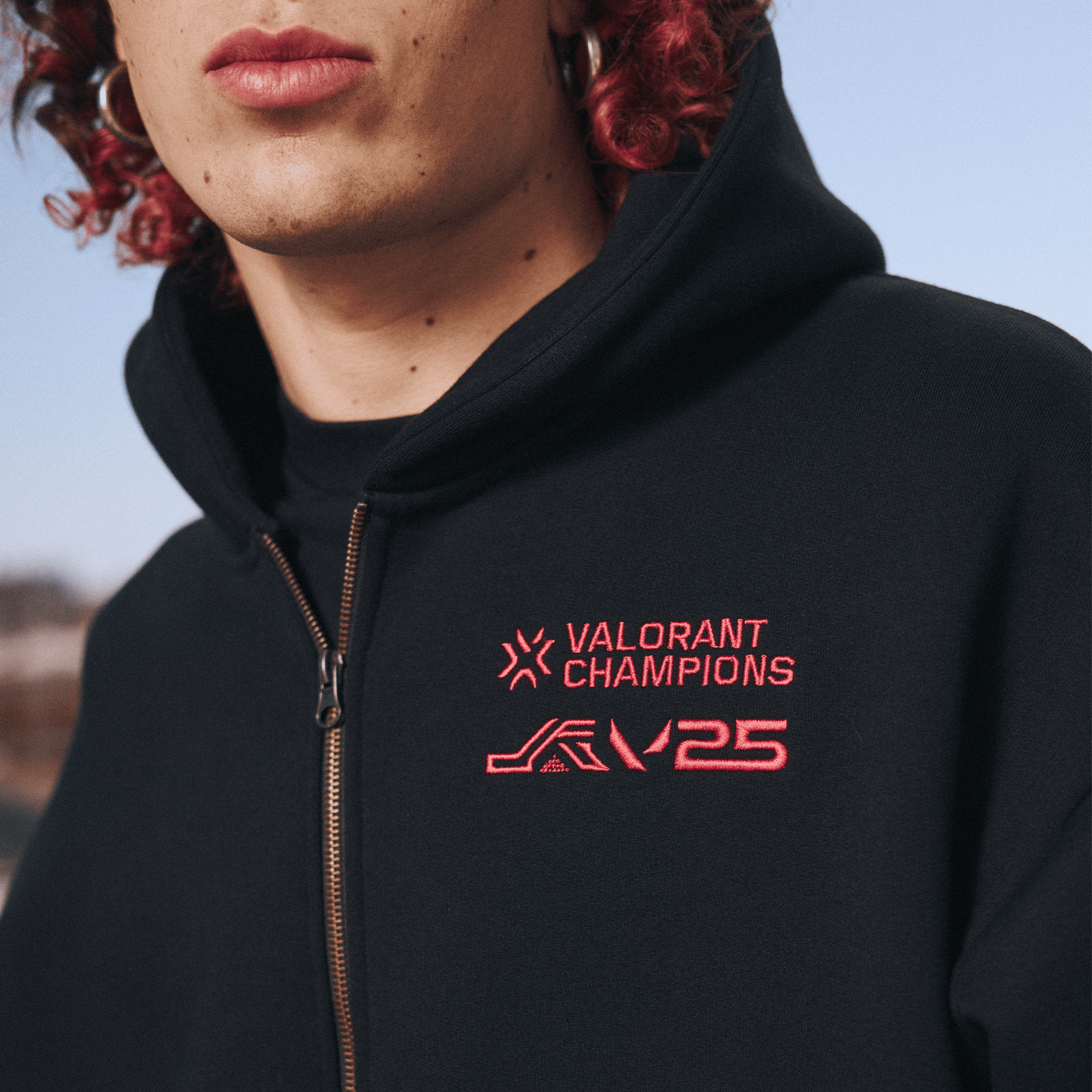 VALORANT Champions Tourᵀᴹ 2025 // Born to Burn Zip Hoodie | Riot VALORANT Champions Tourᵀᴹ 2025 // Born to Burn Zip Hoodie | Riot