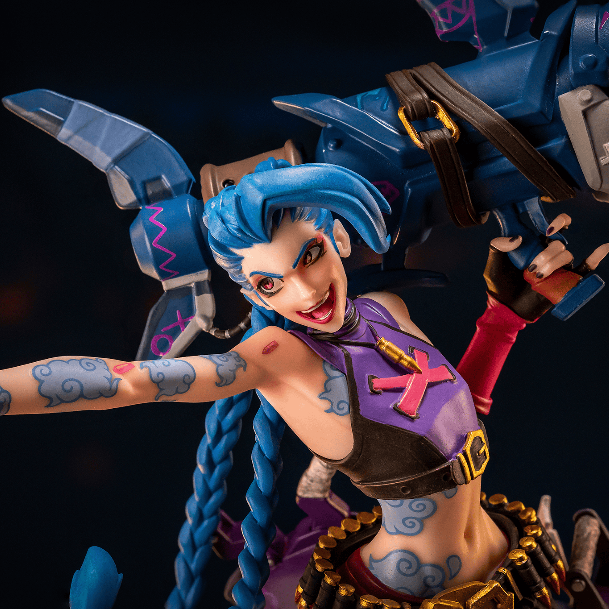 2XKOᵀᴹ Jinx and Warwick 1/10 Scale Statue | Riot Games Store 2XKOᵀᴹ Jinx and Warwick 1/10 Scale Statue | Riot Games Store