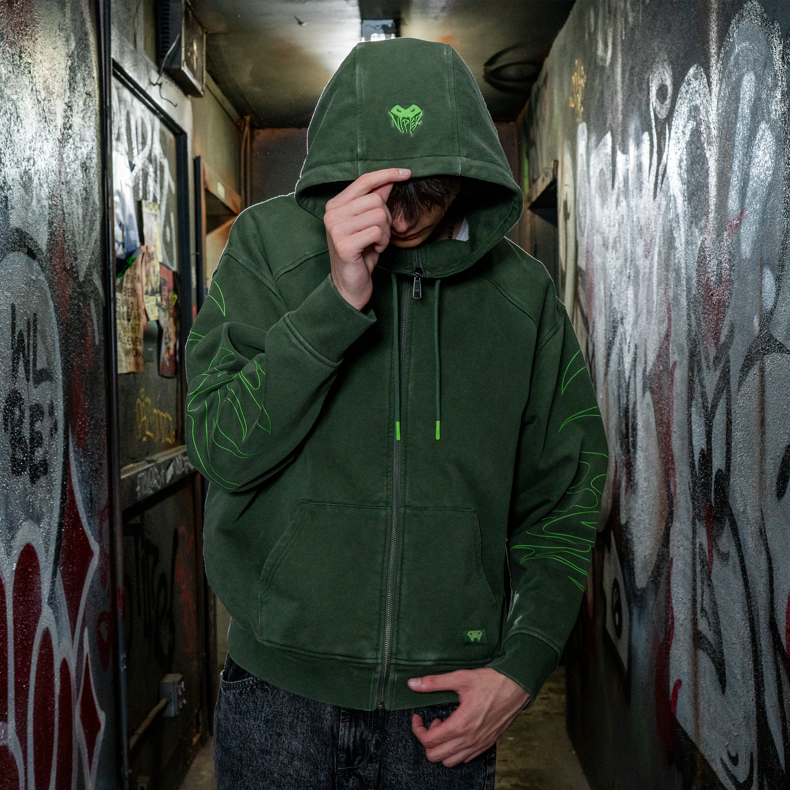 VALORANTᵀᴹ Viper Zip Up Hoodie | Riot Games Store VALORANTᵀᴹ Viper Zip Up Hoodie | Riot Games Store