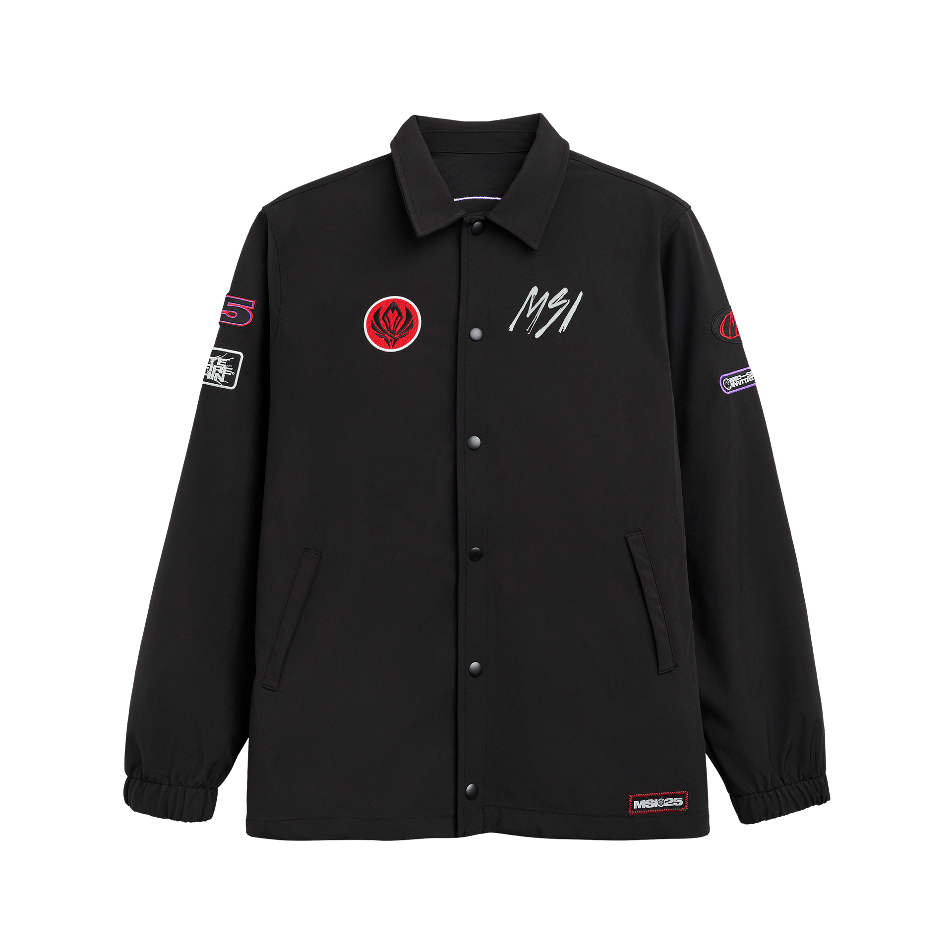 2025ss Taslan Coach Jacket Black XL 2025ss Taslan Coach Jacket Black XL